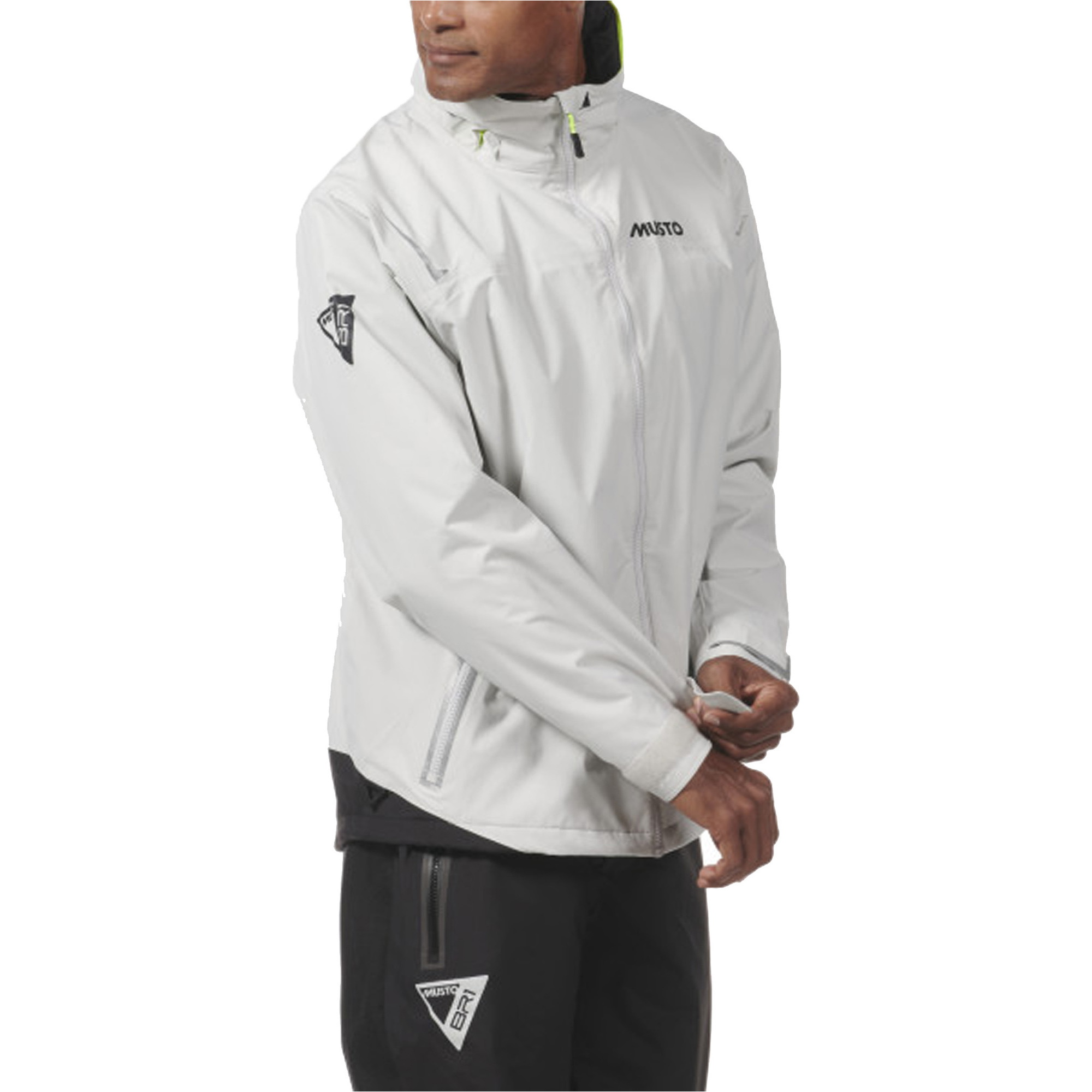 2026 Musto Männer BR1 Solent-Segeljacke 82400 - Platinum